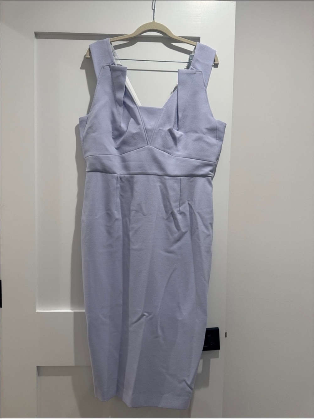 Roland Mouret Lilac Midi Sheath Dress